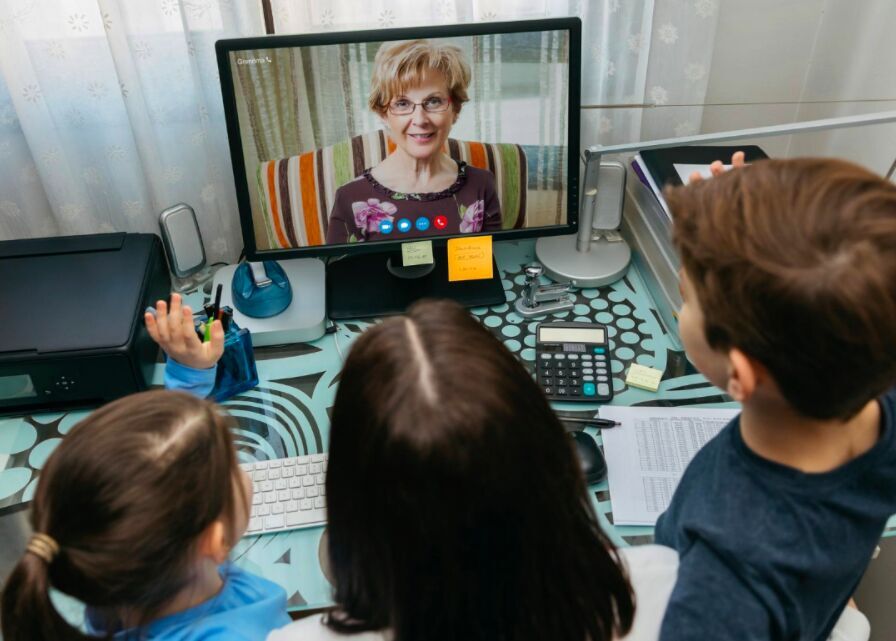 Children should avoid visiting older family members if possible